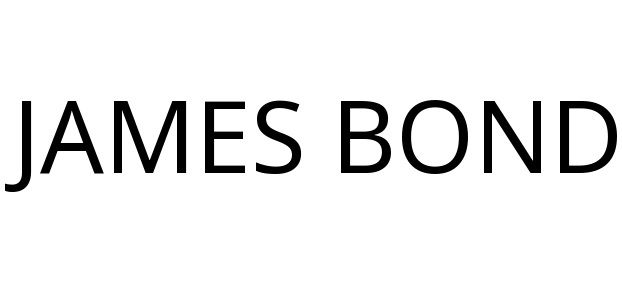 JAMES BOND