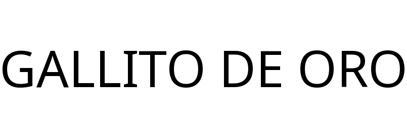 GALLITO DE ORO