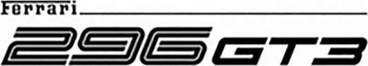 FERRARI 296 GT3