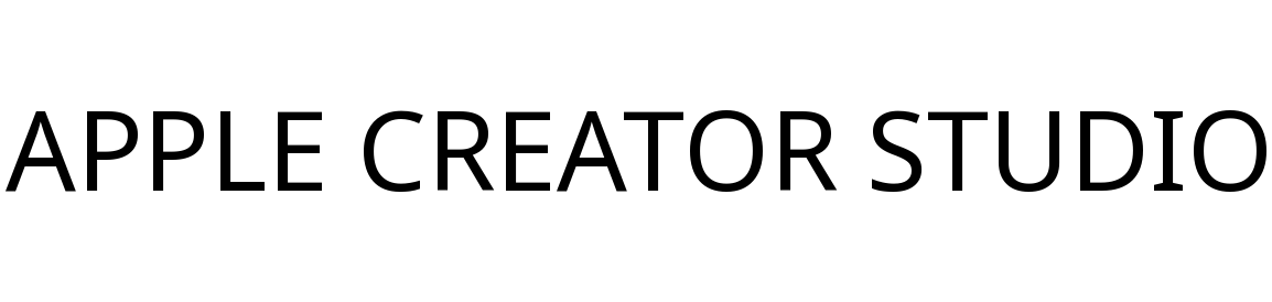APPLE CREATOR STUDIO