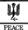 "PEACE"