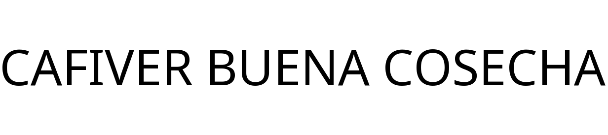 CAFIVER BUENA COSECHA