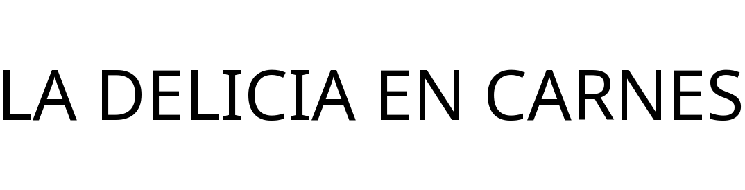 LA DELICIA EN CARNES