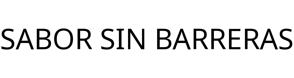 SABOR SIN BARRERAS