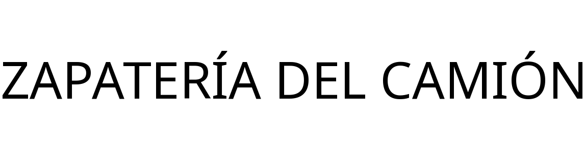 ZAPATERÍA DEL CAMIÓN