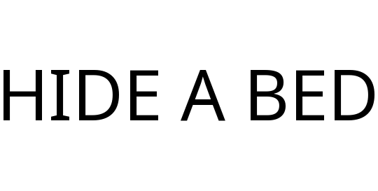 HIDE A BED