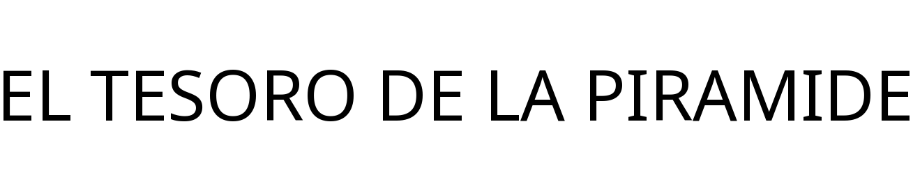 EL TESORO DE LA PIRAMIDE