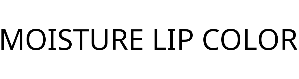 MOISTURE LIP COLOR