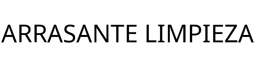 ARRASANTE LIMPIEZA