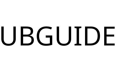 UBGUIDE