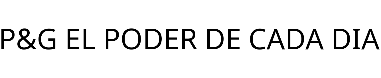 P&G EL PODER DE CADA DIA
