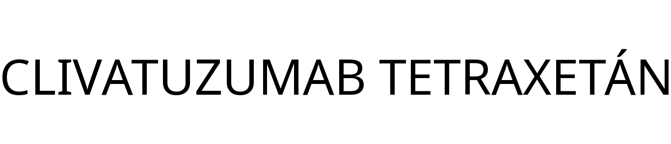 CLIVATUZUMAB TETRAXETÁN