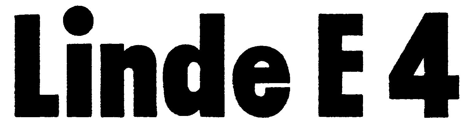 Linde E 4