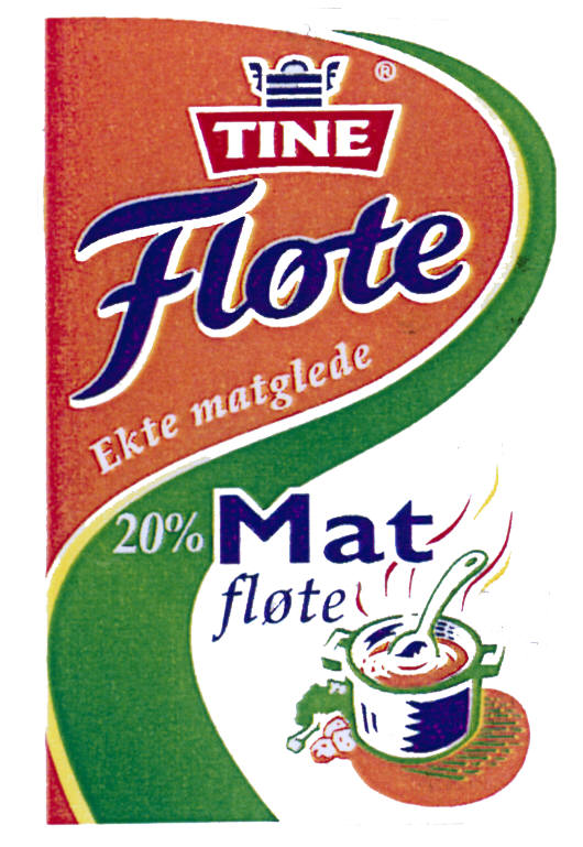 TINE Fløte Ekte Matglede 20% Mat fløte