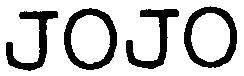 JOJO