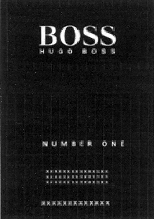 HUGO BOSS NUMBER ONE