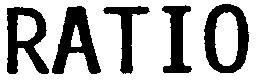 RATIO