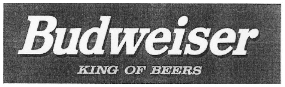 Budweiser KING OF BEERS