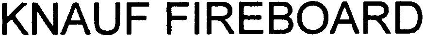 KNAUF FIREBOARD