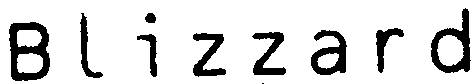 BLIZZARD