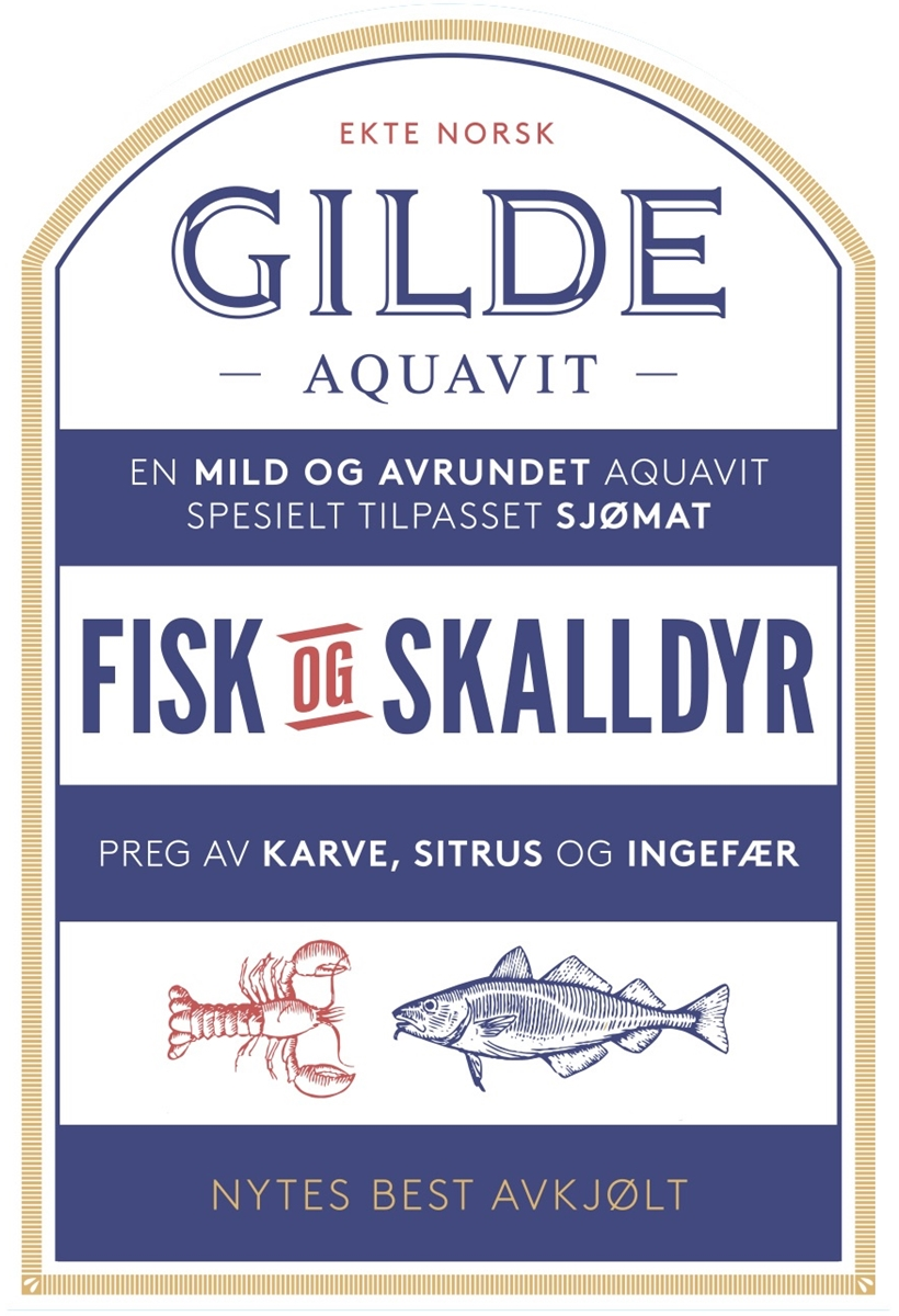 GILDE AQUAVIT FISK OG SKALLDYR