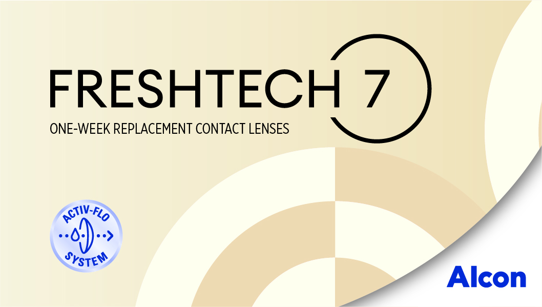 FRESHTECH 7 ONE-WEEK REPLACEMENT CONTACT LENSES Alcon