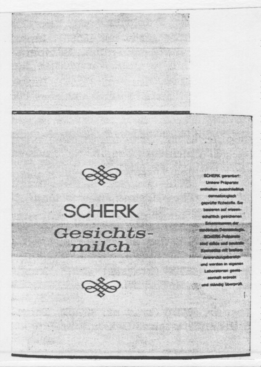 SCHERK Gesichtsmilch