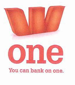 W one You can bank on one.