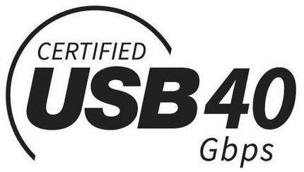 CERTIFIED USB 40 GBPS