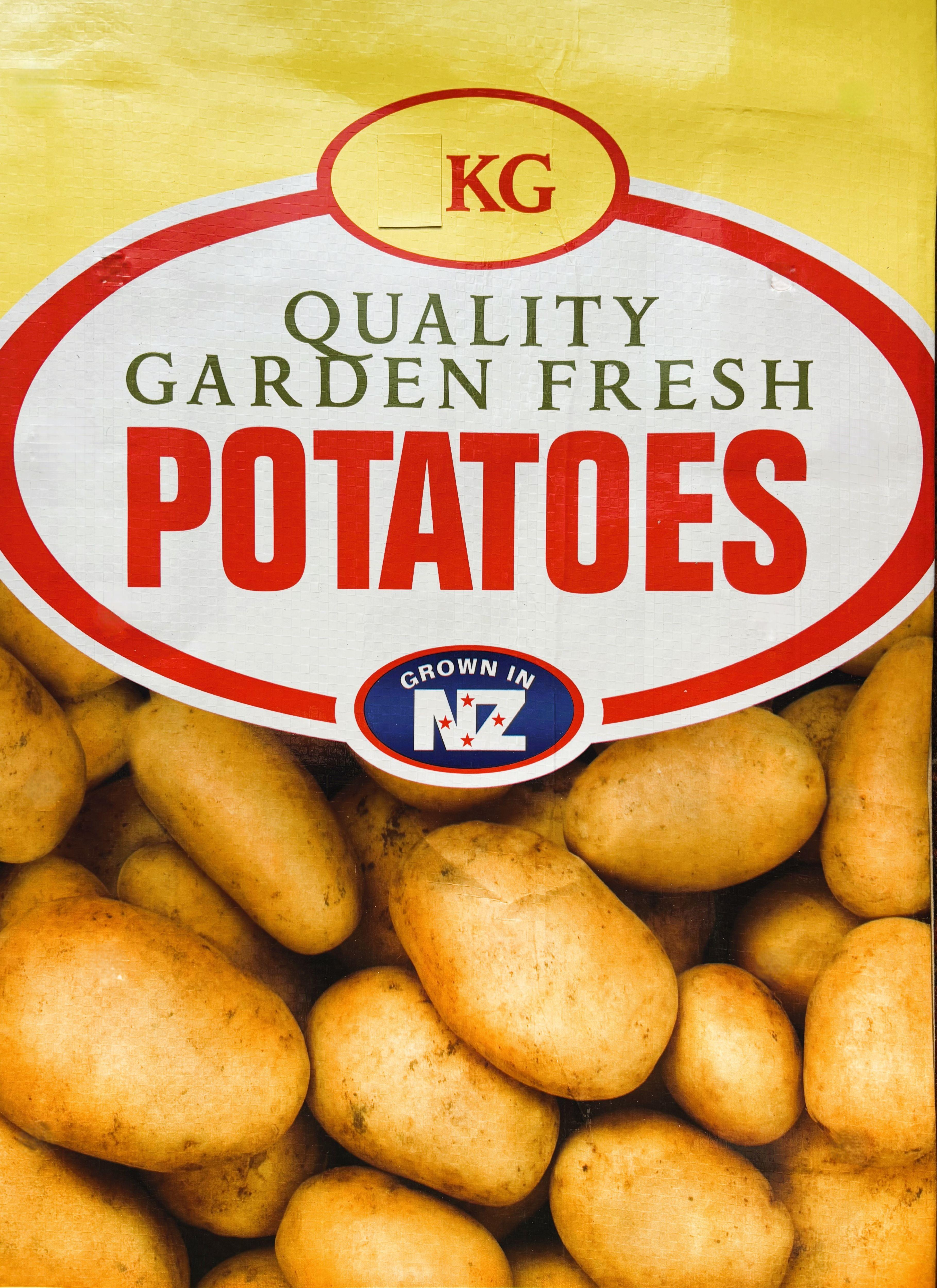 KG Quality Garden Fresh Potatoes Grown in NZ