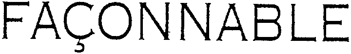 FACONNABLE ; Faconnable