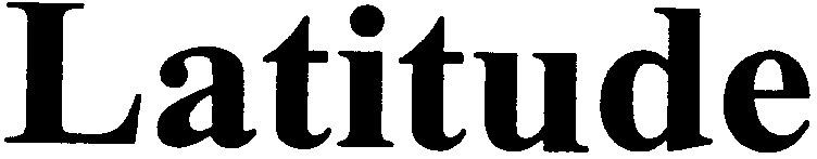 Latitude