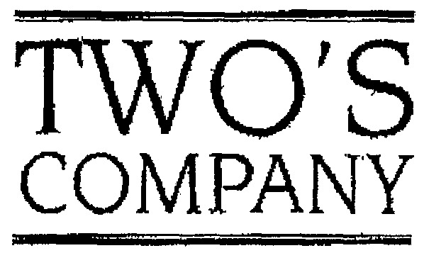 TWO'S COMPANY