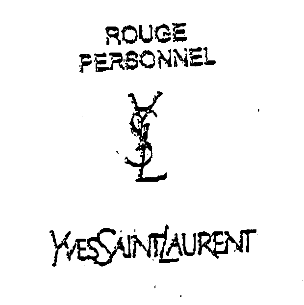 ROUGE PERSONNEL YSL YVESSAINTLAURENT