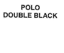 POLO DOUBLE BLACK