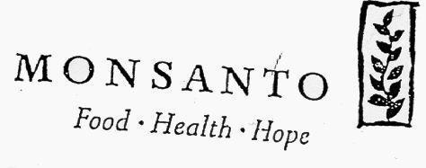 MONSANTO FOOD HEALTHHOPE