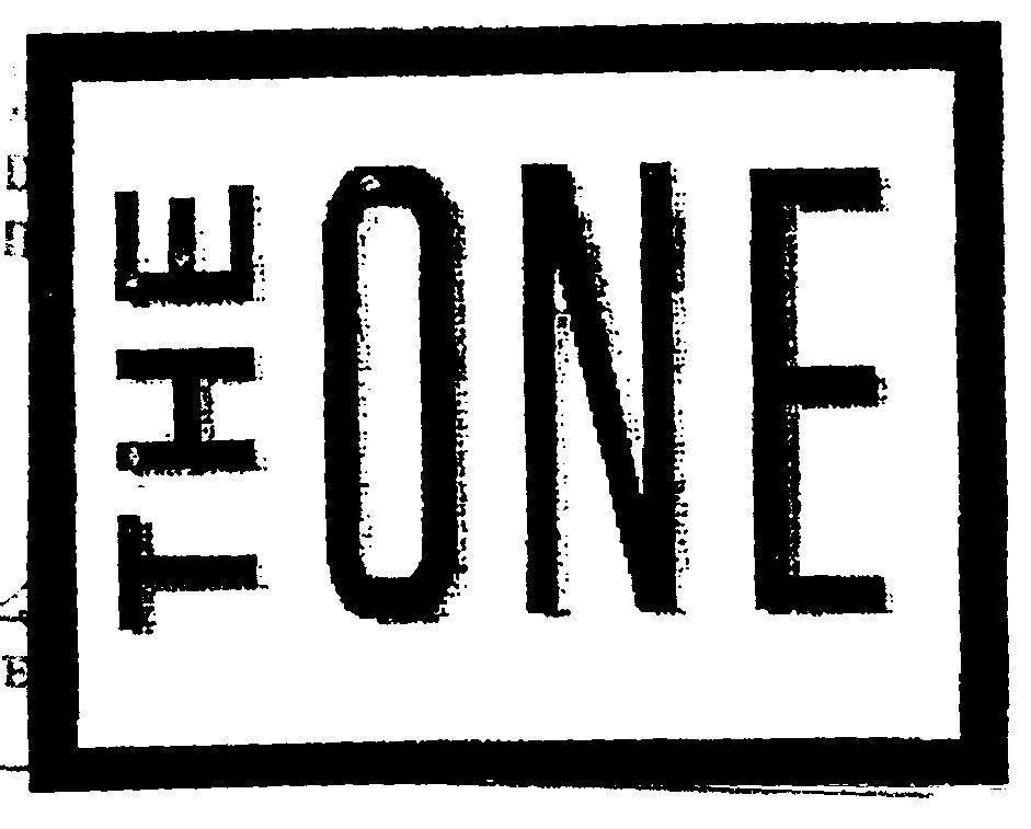 THE ONE