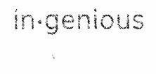 IN-GENIOUS