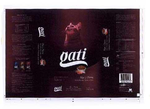 GATI MAR Y TIERRA SABOR PESCADO, CARNE Y POLLO