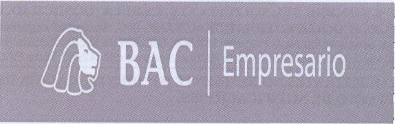 BAC I EMPRESARIO