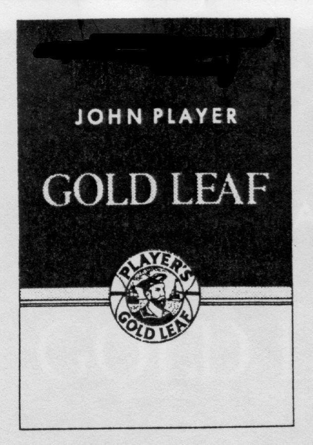 JOHN PLAYER GOLD LEAF