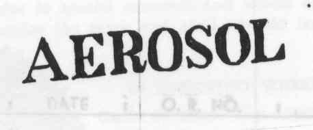 AEROSOL