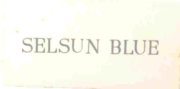 SELSUN BLUE