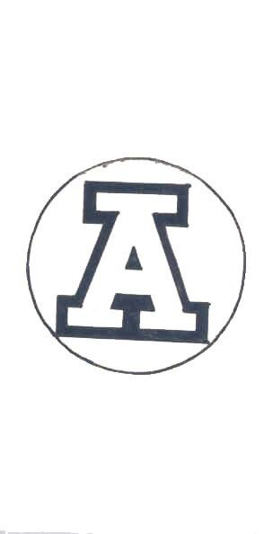 RED A & CIRCLE DEVICE