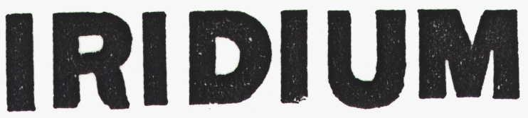 IRIDIUM