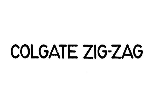 COLGATE ZIG-ZAG