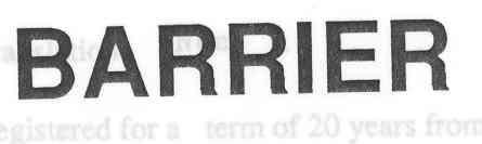 BARRIER