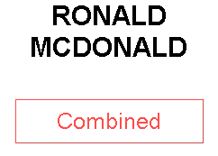 RONALD MCDONALD