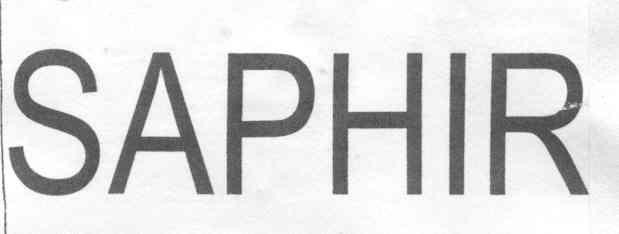 SAPHIR