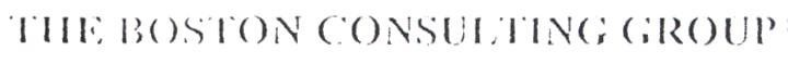 THE BOSTON CONSULTING GROUP